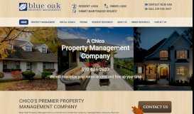 
							         Blue Oak Property Management, Chico CA								  
							    