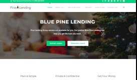 
							         Blue Pine Lending - Cash Online Lending - Pine Lending Group								  
							    