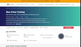 
							         Blue Prism Training | 100% Live Online Hands-on | Get Certified								  
							    