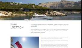 
							         Blue Sky Charters Yacht Charter » Location								  
							    