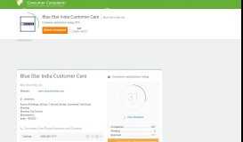 
							         Blue Star India Customer Care, Complaints and Reviews								  
							    