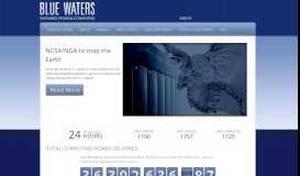 
							         Blue Waters User Portal | Home								  
							    