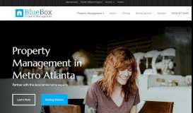 
							         BlueBox Property Management in Metro Atlanta								  
							    