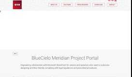 
							         BlueCielo Meridian Project Portal | ECM Solutions s.r.o.								  
							    