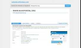 
							         blueportal.org at WI. This Domain Has Expired - Website Informer								  
							    