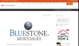 
							         Bluestone Mortgages: It's here. Our broker portal, Bluelink – Home								  
							    