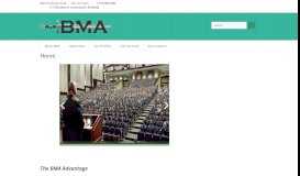 
							         BMA – Providing Thought Leadership to the Uniform Services ...								  
							    