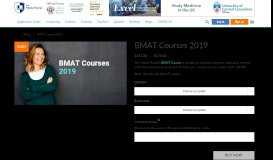 
							         BMAT Courses 2019 - The Medic Portal								  
							    