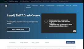 
							         BMAT Crash Course								  
							    