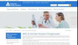 
							         BMC & Fairview Hospital Chargemaster Pittsfield, Massachusetts (MA ...								  
							    