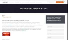 
							         BMC Remedyforce Single Sign On (SSO) - Active Directory Integration ...								  
							    