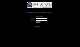 
							         BMI Customer Portal								  
							    