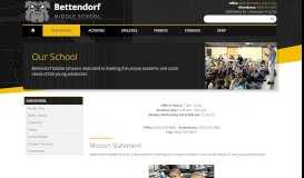 
							         BMS Our School - Bettendorf Middle School								  
							    