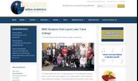 
							         BMS Students Visit Leech Lake Tribal College – Bemidji Middle School								  
							    