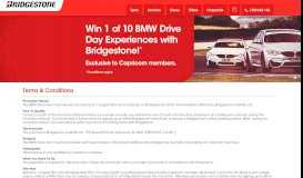 
							         BMW Drive Day Experience Terms & Conditions | Bridgestone ...								  
							    