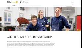 
							         BMW Group Karriere | Schüler | Ausbildung								  
							    