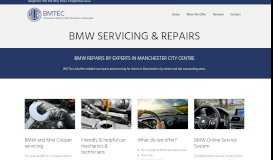 
							         BMW Servicing & Repairs - BMTec								  
							    