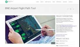 
							         BNE Airport Flight Path Tool | Spatial Media Visual Communications ...								  
							    