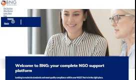 
							         BNG NGO Services Online								  
							    