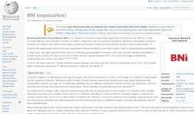 
							         BNI (organization) - Wikipedia								  
							    