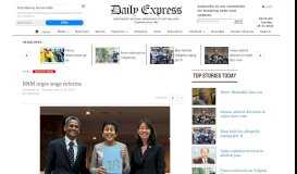 
							         BNM urges wage reforms | Daily Express Online - Sabah's Leading ...								  
							    