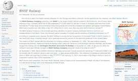 
							         BNSF Railway - Wikipedia								  
							    