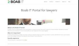
							         Boab IT Portal | Boab IT								  
							    