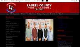 
							         Board - Laurel County Schools								  
							    