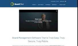 
							         Board Management Software for Board of Directors | BoardEffect								  
							    