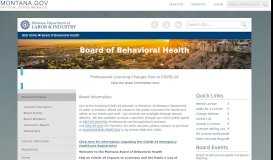 
							         Board of Behavioral Health								  
							    