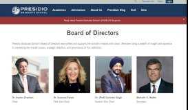 
							         Board of Directors - PGS								  
							    