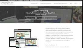 
							         Board of directors portal for SharePoint - ISAAC Intelligence								  
							    