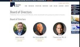 
							         Board of Directors - Riordan Clinic								  
							    