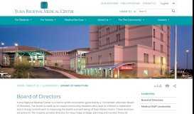 
							         Board of Directors - Yuma Regional Medical Center								  
							    