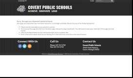 
							         Board of Education Officers - Covert Public Schools								  
							    