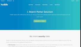 
							         Board Portal | Huddle								  
							    