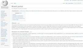 
							         Board-Portal – Wikipedia								  
							    