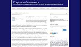 
							         Board Portals: Some Considerations - Corporate Governance								  
							    