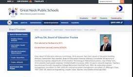 
							         Board Trustees / Board of Education Trustee - Jeffrey Shi								  
							    