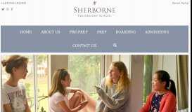 
							         Boarding | Sherborne Preparatory School								  
							    