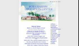 
							         Bob Graham Education Center								  
							    