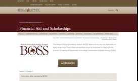 
							         Bobcat Online Scholarship System (BOSS) : Financial Aid and ...								  
							    
