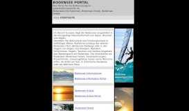 
							         Bodensee Portal - Informationen und Tourismus - Bodensee Urlaub ...								  
							    