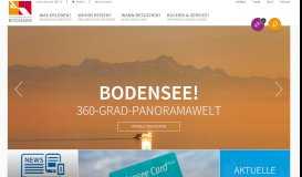 
							         Bodensee Urlaub & Ferien - Offizielle Tourismus Website								  
							    