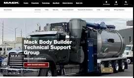 
							         Body Builder Home | Mack Trucks								  
							    