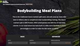 
							         Bodybuilding Meal Plans - My Diet Meal Plan								  
							    