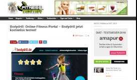 
							         Bodydrill: Das Online-Fitness Portal - Bodydrill jetzt kostenlos								  
							    
