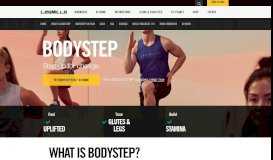 
							         BODYSTEP – Step Aerobic Fitness Workouts – Les Mills								  
							    