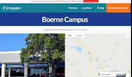
							         Boerne Campus | CommuniCare Health Centers								  
							    