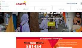 
							         ¡Bogotá estrena web! | Bogota.gov.co								  
							    